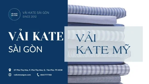 VẢI KATE MỸ, LOẠI VẢI LÝ TƯỞNG CHO ÁO SƠ MI CÔNG SỞ